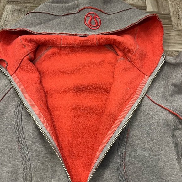 Sz10 Lululemon Grey Scuba - Picture 7 of 9